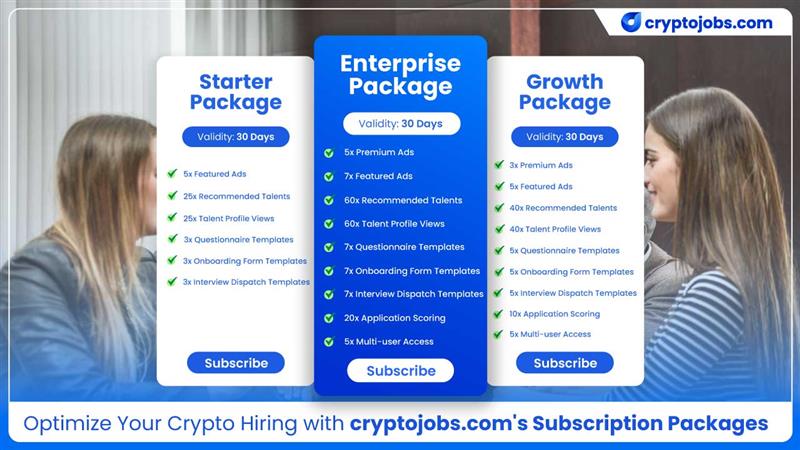 Crypto Hiring Subscription Packages